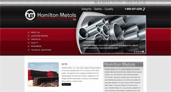 Desktop Screenshot of hamiltonmetals.com